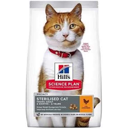 ACIK 1 KG Hill's Science Plan Tavuklu Kısırlaştırılmış Yetişkin Kedi Maması