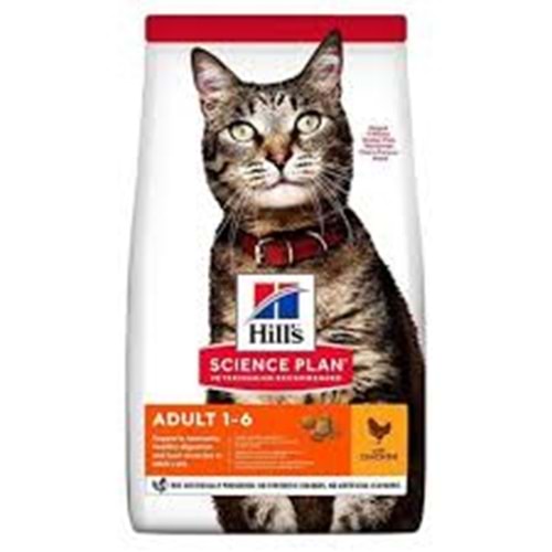 Hills Adult Chicken Tavuklu Yetişkin Kuru Kedi Maması 15 Kg