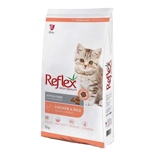 REFLEX 15 KG TAVUKLU & PİRİNÇLİ YAVRU KEDİ MAMASI