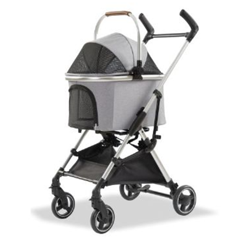 EURODOG KATLANABİLİR KEDİ-KÖPEK ARB. GRİ 60X44X100 CM