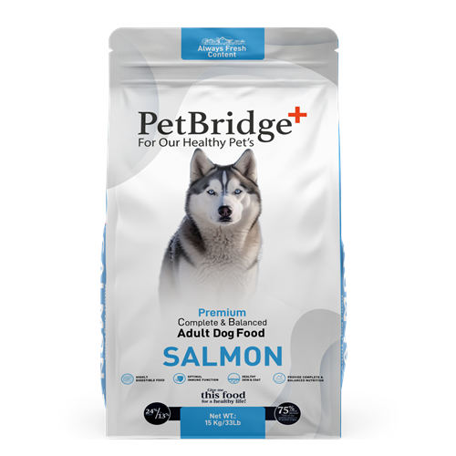PETBRİDGE SOMONLU YETİŞKİN KÖPEK MAMASI 15 KG