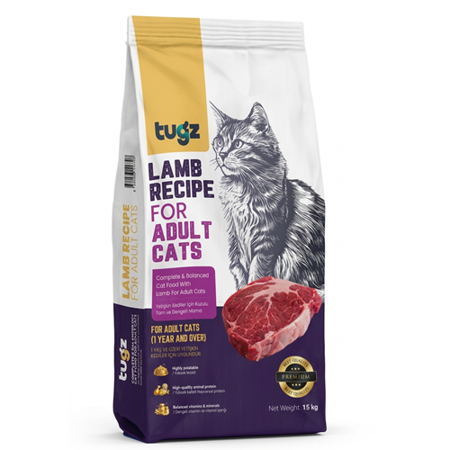 TUGZ KUZULU YETİŞKİN KEDİ MAMASI 1 KG