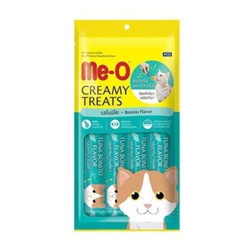 Me-O Creamy Kurutulmuş Ton Balıklı Kedi Ödül Maması 4x15 Gr