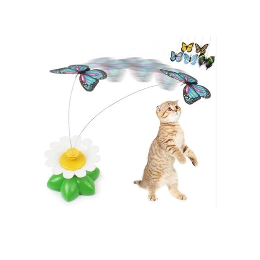 Evcil Hayvan Hareketli Kelebek Oyuncak