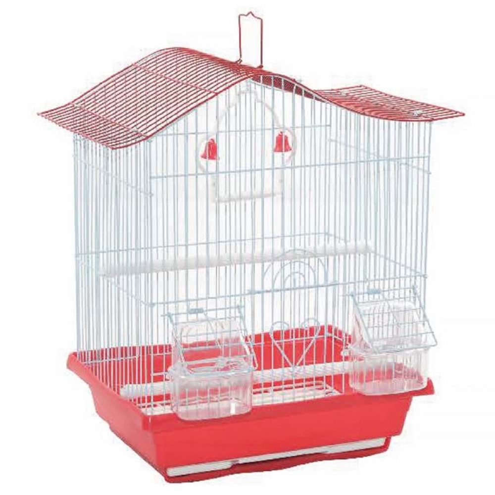 A1010-1 BİRDLİFE ÇİFT KAPILI KUŞ KAFESİ 30X23X39CM