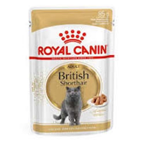 Royal Canin Pouch British Yetişkin Kedi Konservesi 85gr