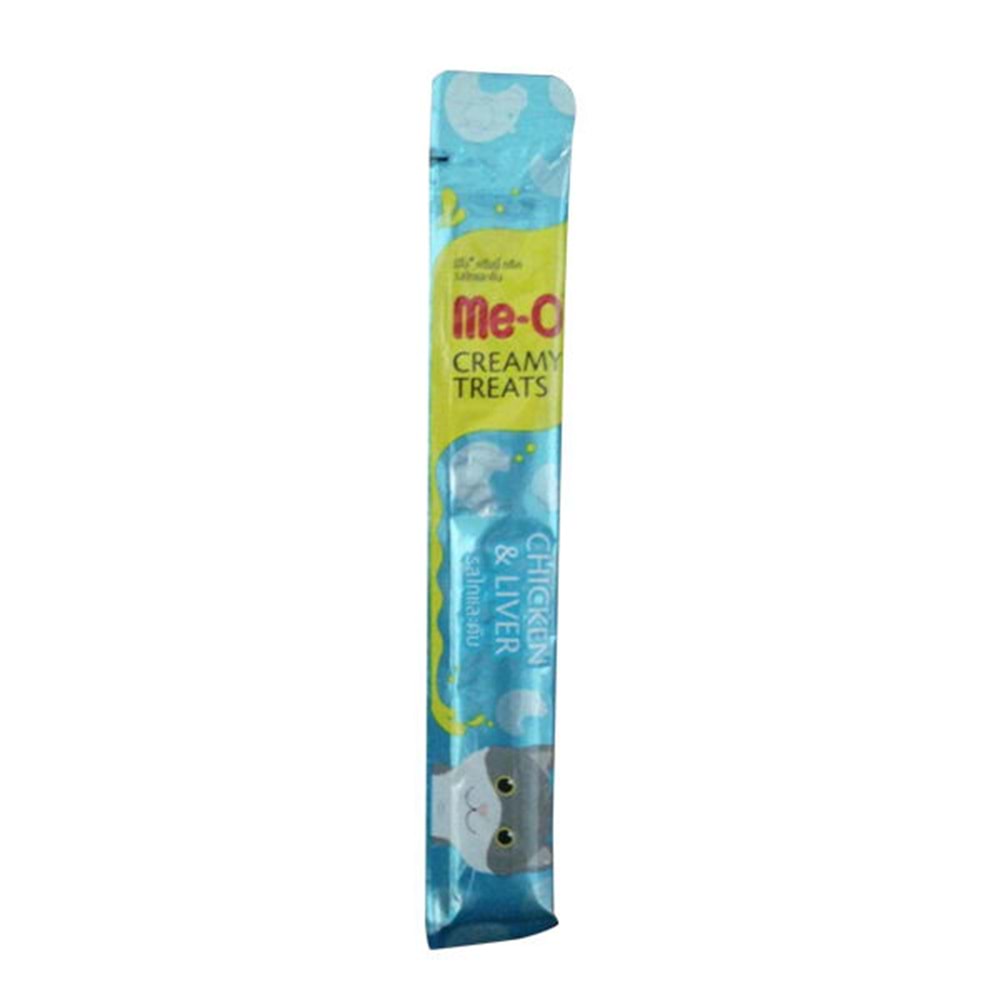 Me-O Creamy Tavuk ve Ciğerli Kedi Ödülü 15 Gr